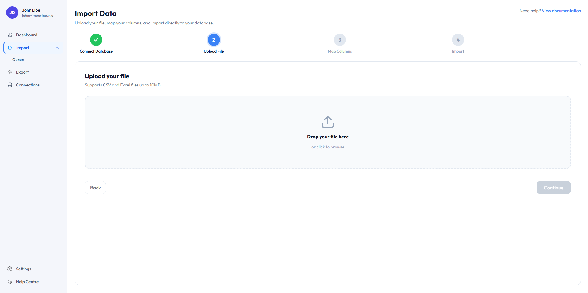 CSV and Excel Support